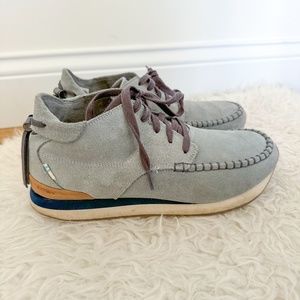 TOMS Balboa Men's Mid Suede Sneaker - Grey | Size 8.5